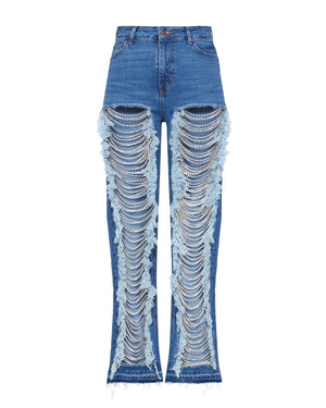 Crystal straight jeans